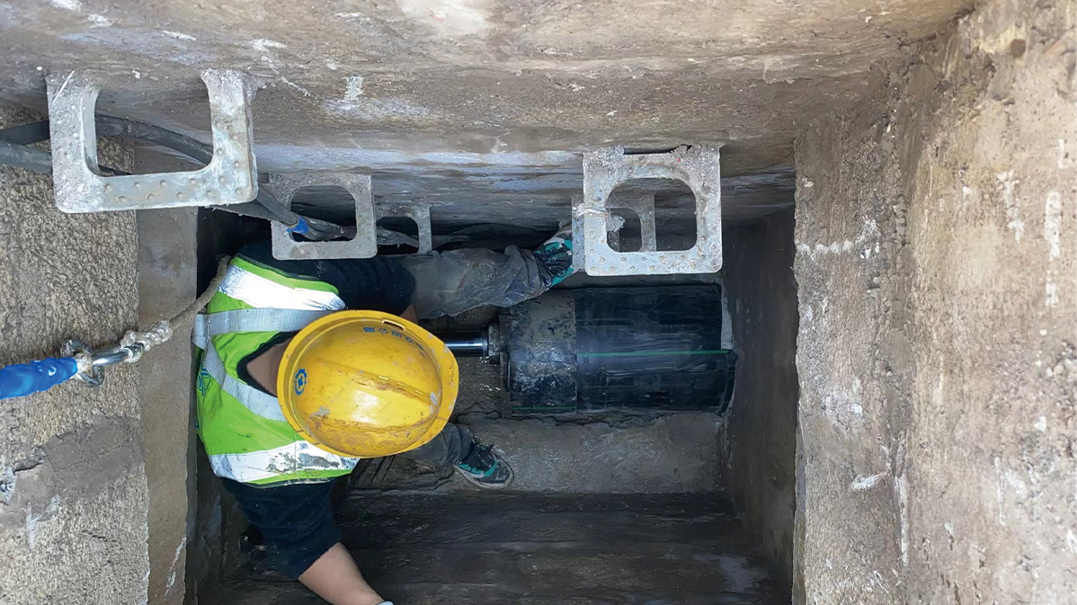 北川HDPE短管内衬法